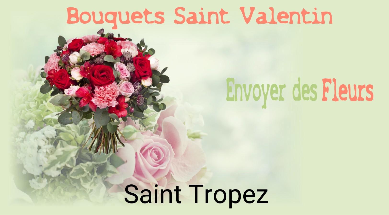Roses de Saint-Valentin livrées à Saint-Tropez